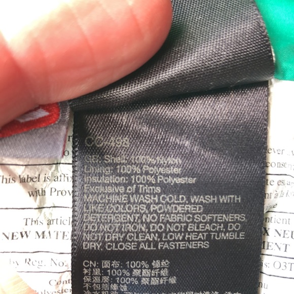 Marmot spring green puffer jacket. XS. - Picture 9 of 11